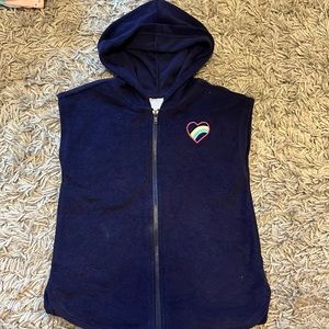 Girl’s hooded towel cover up!